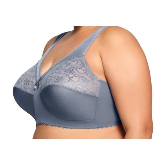 Glamorise MagicLift Original Support Bra 40C Style 1000 Folkstone Gray - Picture 1 of 7